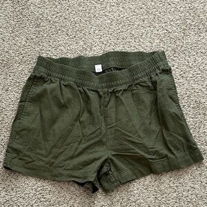 Old Navy Dark Green Women's Cargo Shorts